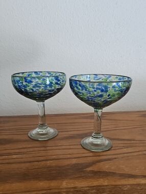 Made in Mexico Margarita Glasses  - Set of 2 Tote 9